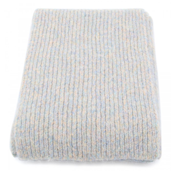 GREY MELANGE MOHAIR BLEND...