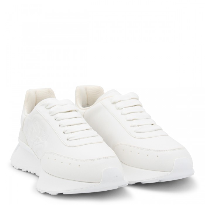 WHITE LEATHER SNEAKERS 2