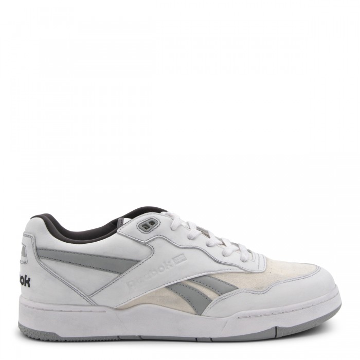 WHITE LEATHER SNEAKERS