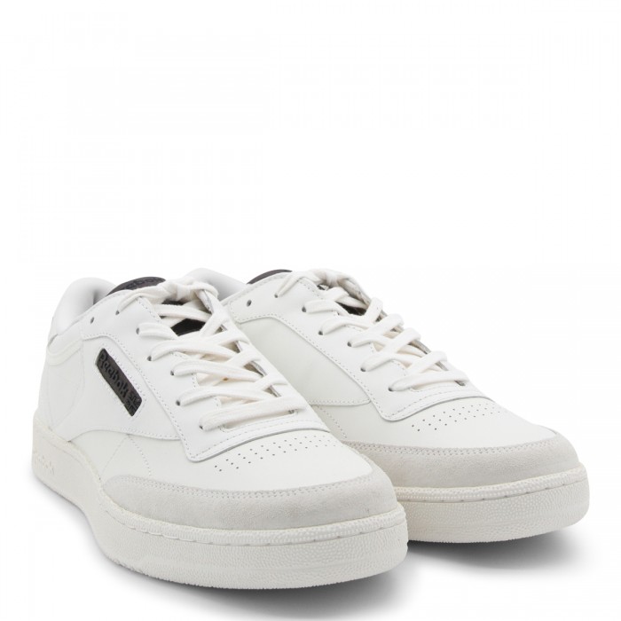 WHITE LEATHER SNEAKERS 2