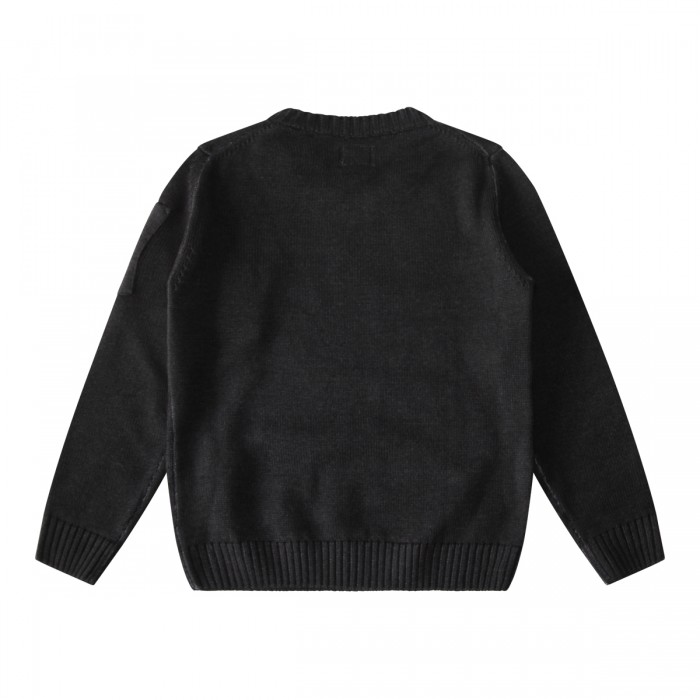 BLACK WOOL KNITWEAR 2