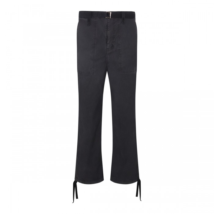 BLACK COTTON PANTS