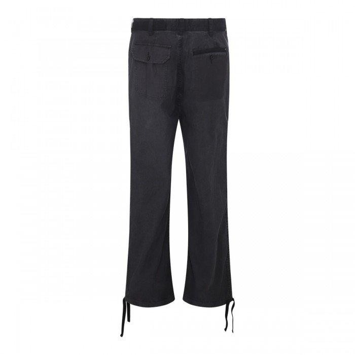 BLACK COTTON PANTS 2
