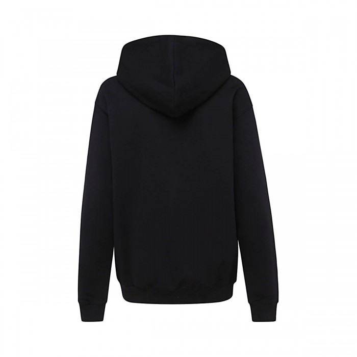 BLACK COTTON SWEATSHIRT 2