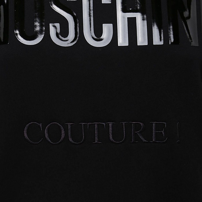 BLACK COTTON SWEATSHIRT 2