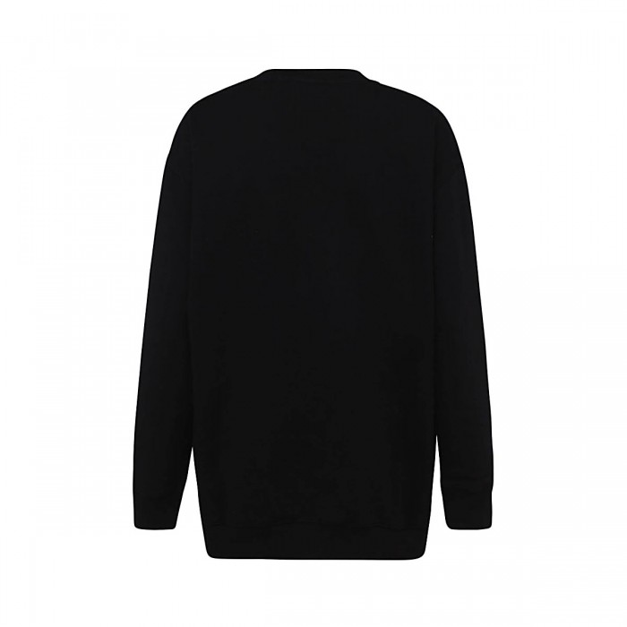 BLACK COTTON SWEATSHIRT 2