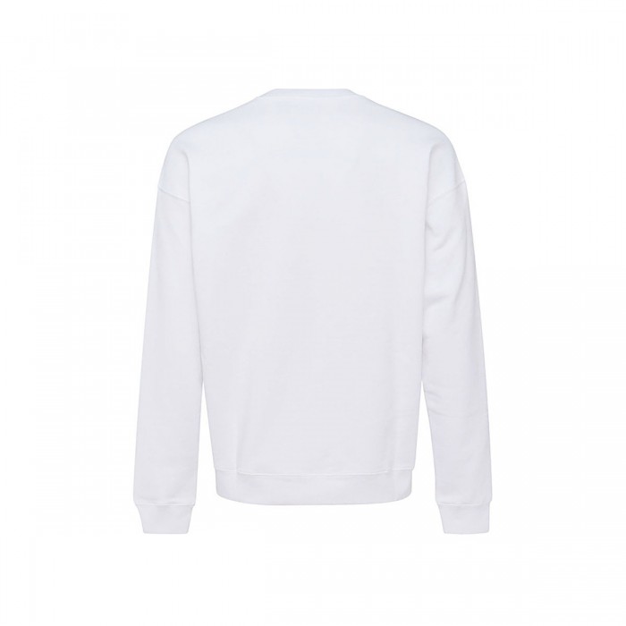 WHITE COTTON SWEATSHIRT 2