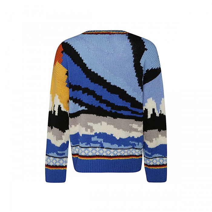 MULTICOLOUR WOOL BLEND JUMPER 2