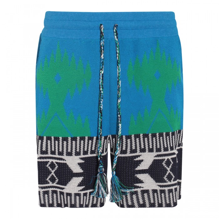 BLUE MULTICOLOUR COTTON...