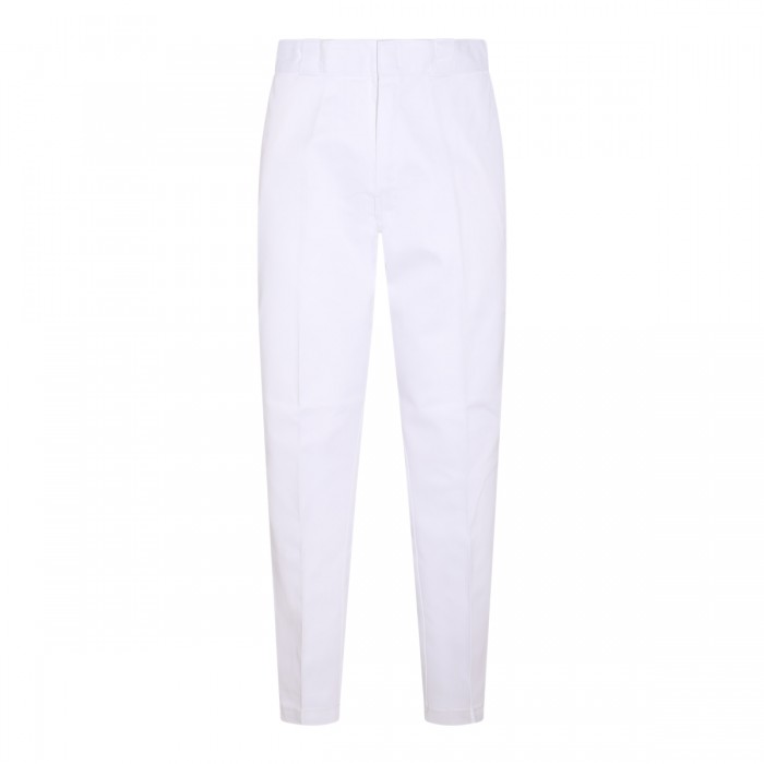 WHITE COTTON PANTS