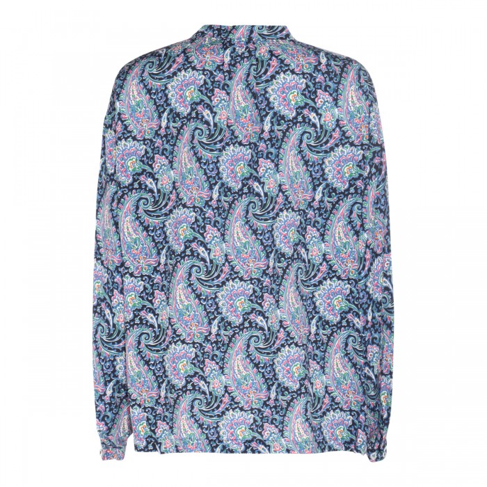 MULTICOLOUR VISCOSE BLOUSE 2