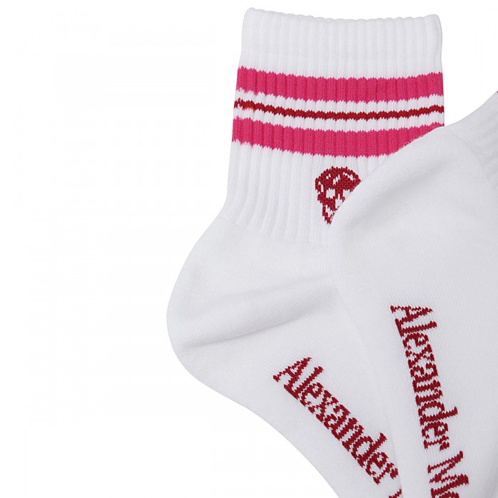 WHITE AND PINK COTTON BLEND... 2