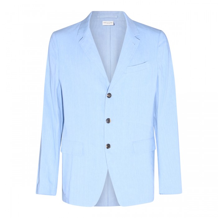 LIGHT BLUE LINEN AND...