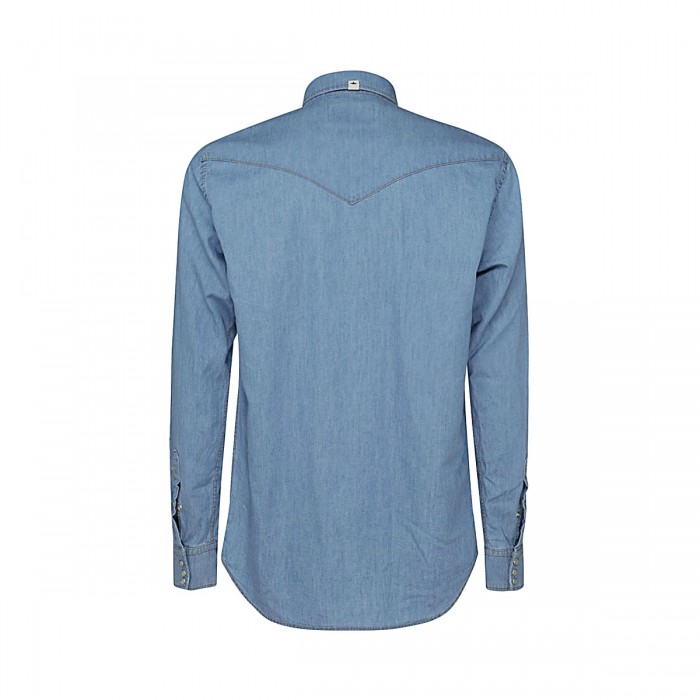 LIGHT BLUE COTTON SHIRT 2