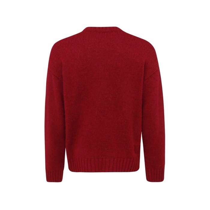 RED CASHMERE BLEND JUMPER 2