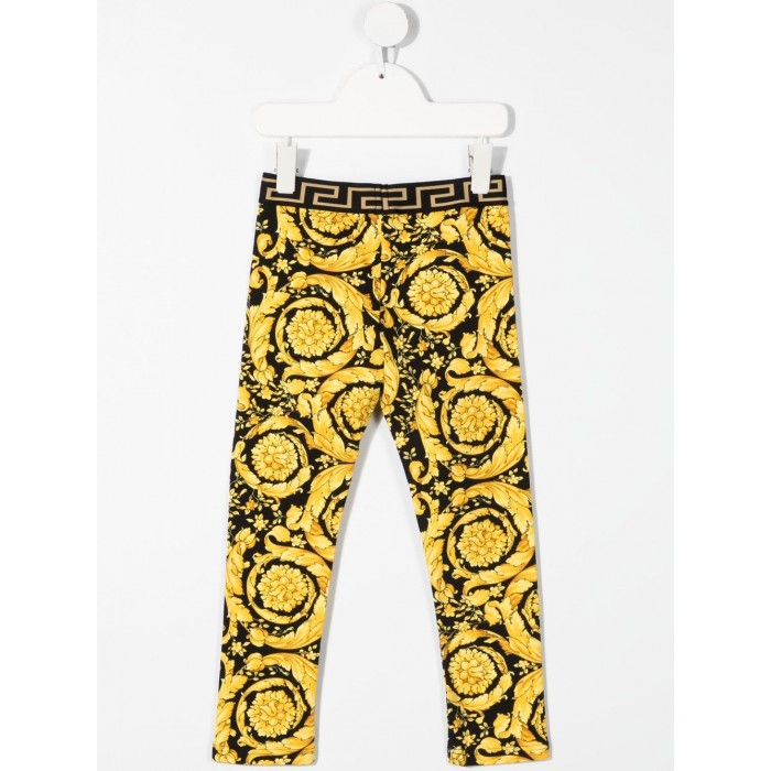 BLACK AND GOLD-TONE LEGGINGS 2