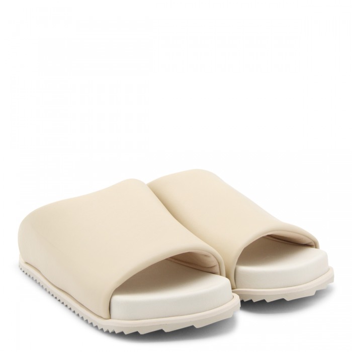 BEIGE FAUX LEATHER FINN... 2