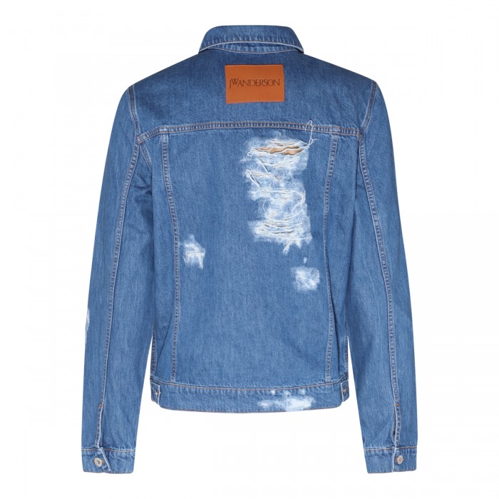 LIGHT BLUE COTTON JEANS 2