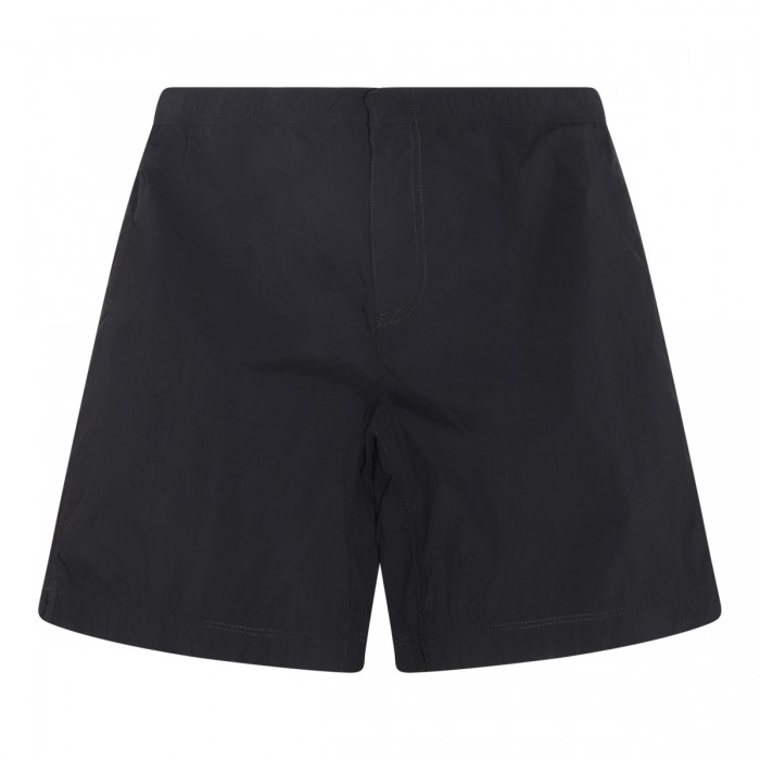 BLACK STRETCH SHORTS