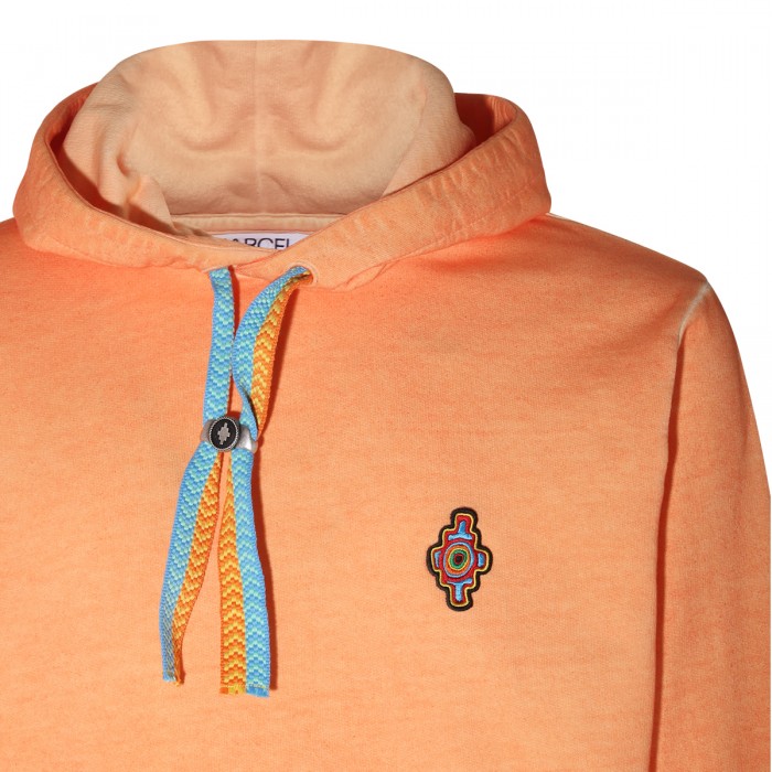 ORANGE COTTON SUNSET CROSS... 2