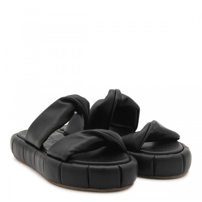 BLACK FAUX LEATHER PHENIX... 2