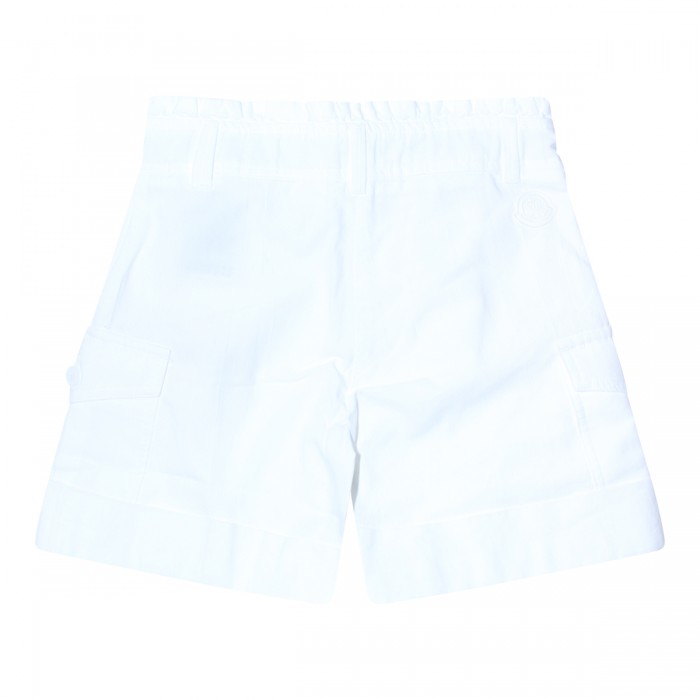 WHITE COTTON SHORTS 2