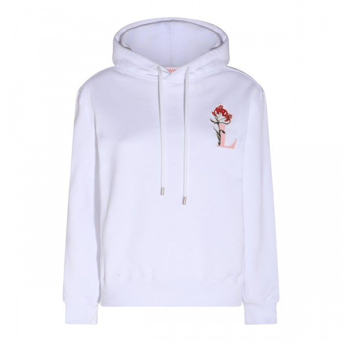WHITE COTTON RABBIT SWEATSHIRT
