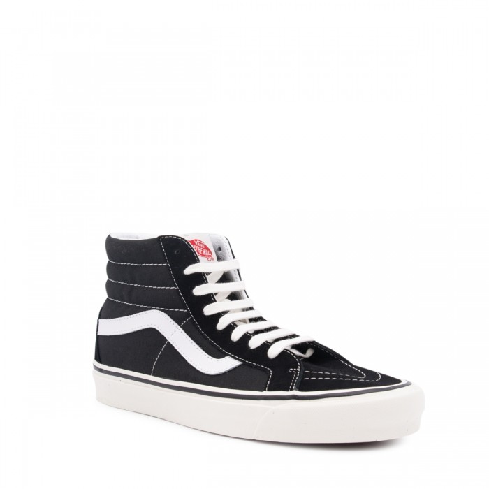 BLACK LEATHER SK8 SNEAKERS 2