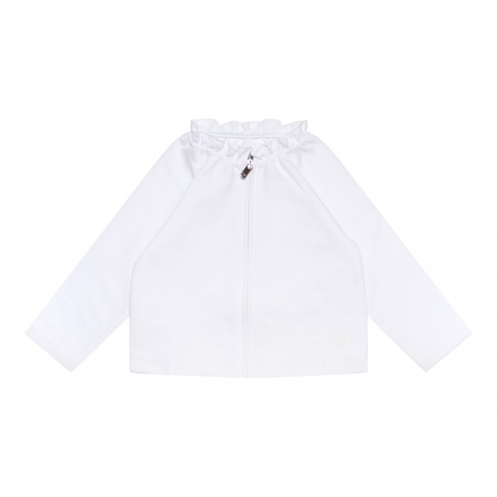WHITE COTTON DOWN JACKET