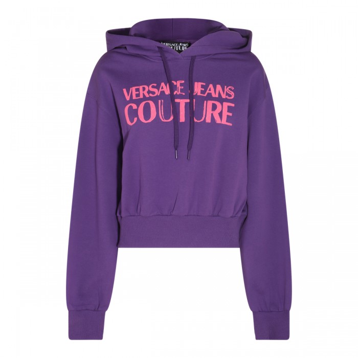 VIOLET COTTON SWEATSHIRT