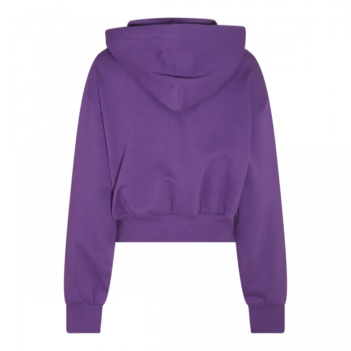 VIOLET COTTON SWEATSHIRT 2