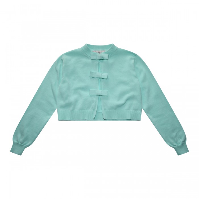 LIGHT BLUE COTTON SWEATER