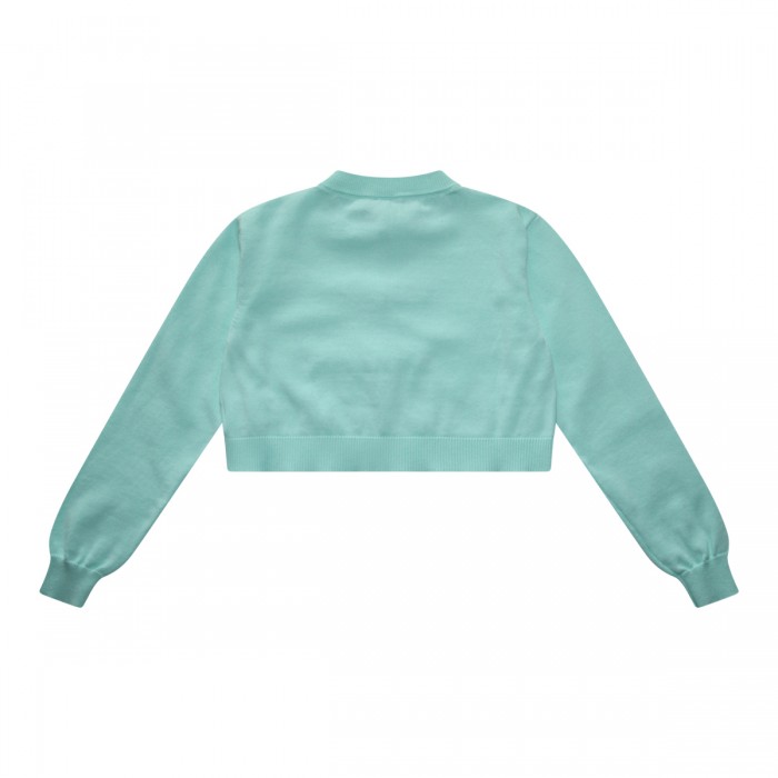 LIGHT BLUE COTTON SWEATER 2