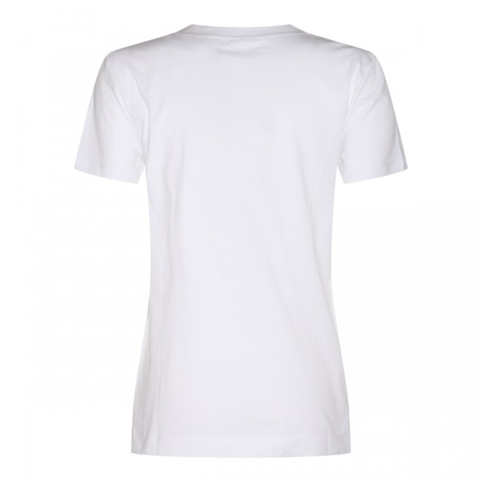 WHITE COTTON VALLO T-SHIRT  2
