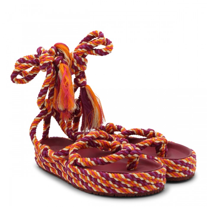 ORANGE ROPE EROL SANDALS 2