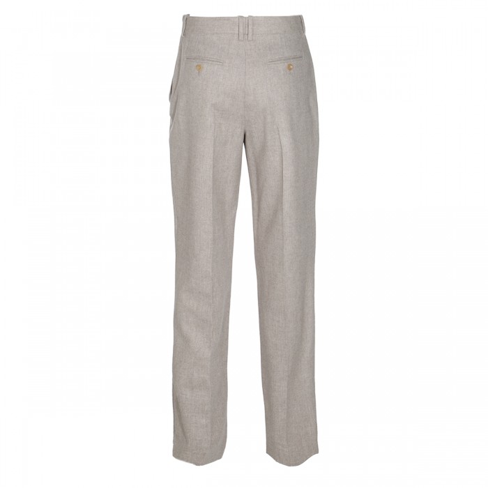 LIGHT GREY WOOL PANTS 2