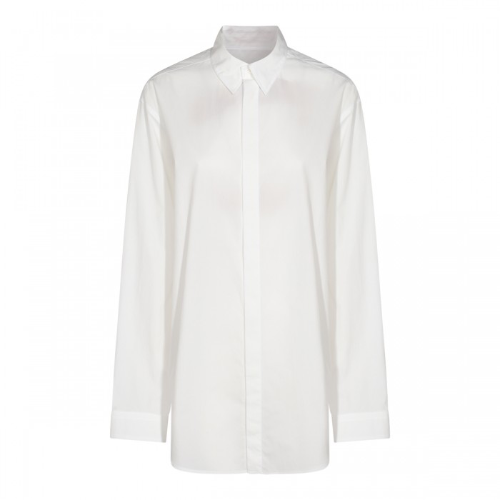 WHITE COTTON SHIRT