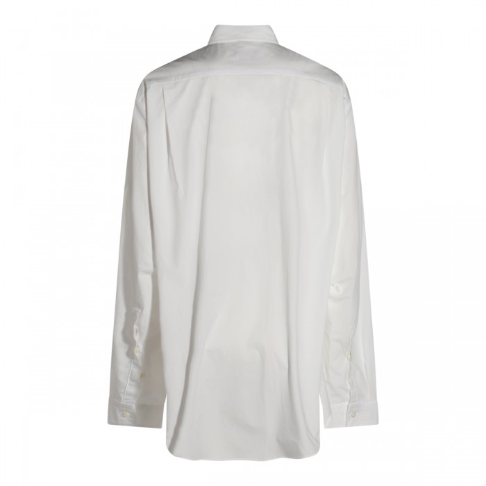 WHITE COTTON SHIRT 2