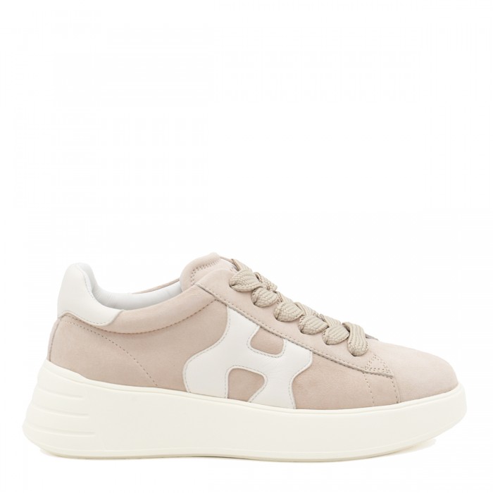 WHITE LEATHER SNEAKERS