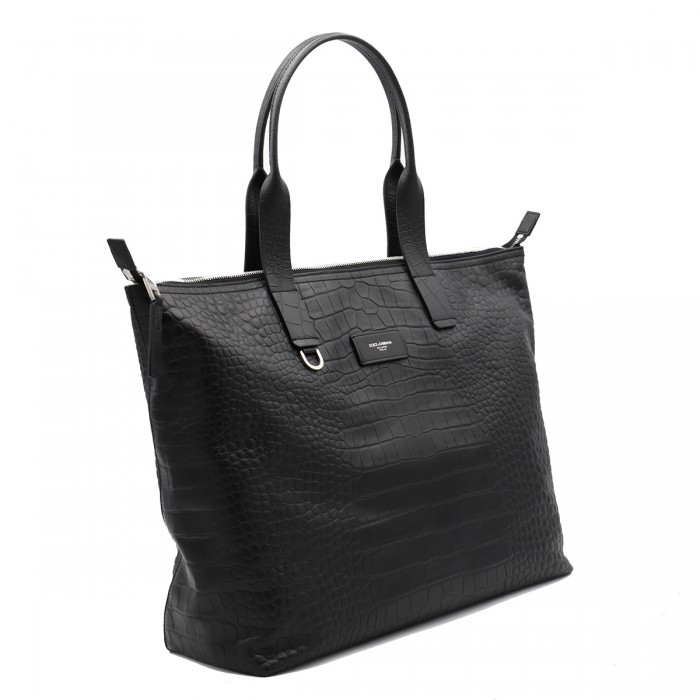BLACK LEATHER TOTES 2