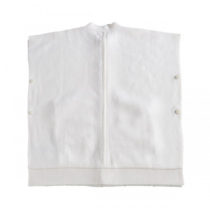 WHITE WOOL CAPES 2