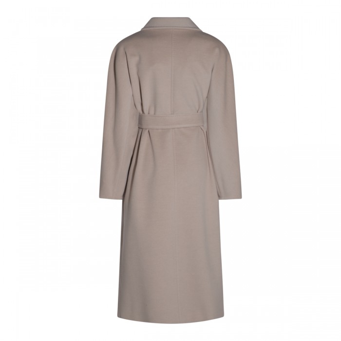 コート MAX MARA GREY WOOL TICINO COAT Grey wool coat dark grey virgin wool | Max Mara
