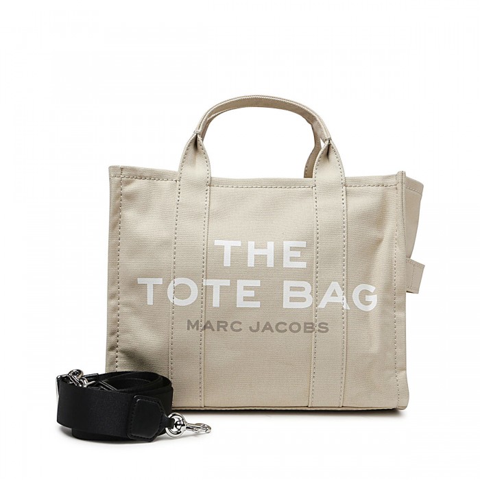 BEIGE CANVAS TOTE BAG