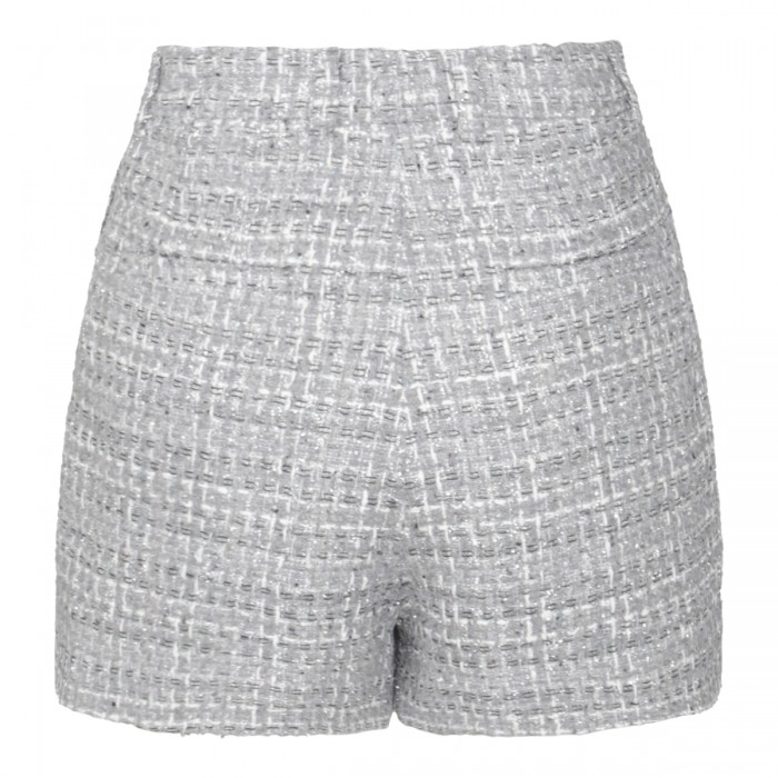 GREY COTTON SHORTS 2