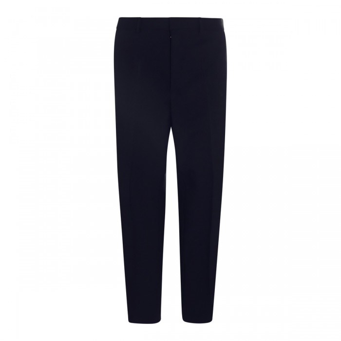 NAVY BLUE WOOL PANTS
