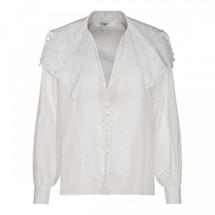 WHITE COTTON SHIRT