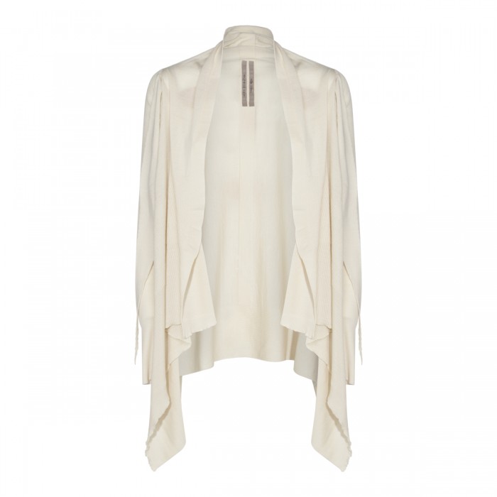WHITE WOOL KNITWEAR