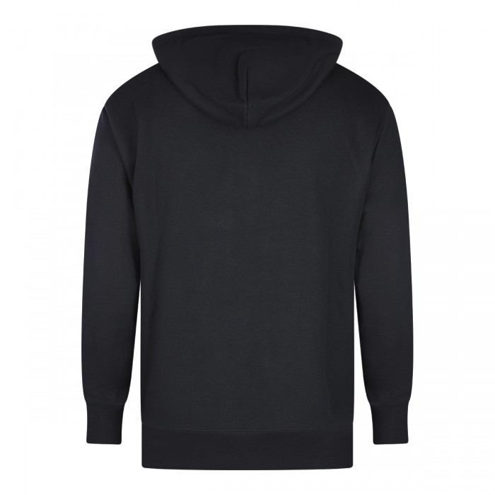 BLACK COTTON SWEATSHIRT 2