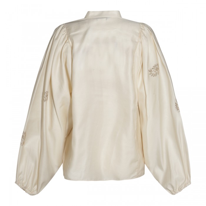 WHITE CALADIO COTTON SHIRT 2