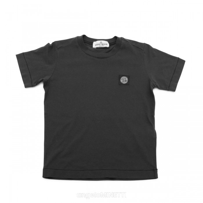BLACK COTTON T-SHIRT